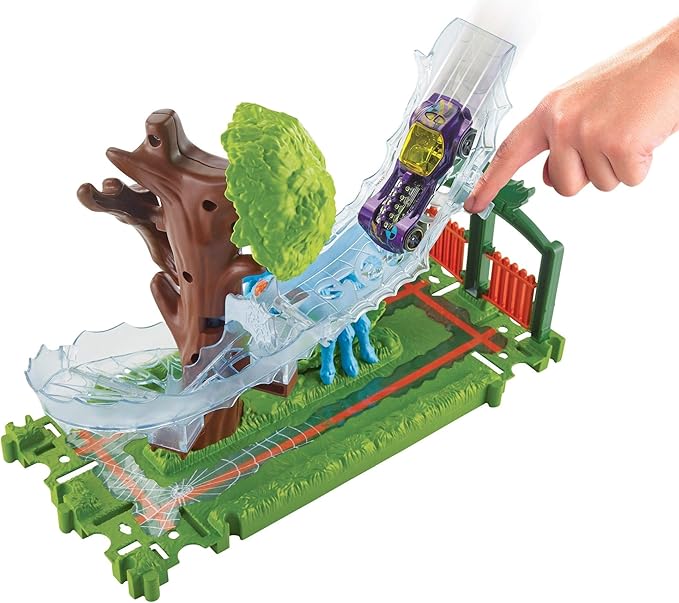 hot wheels city spider park attack playset