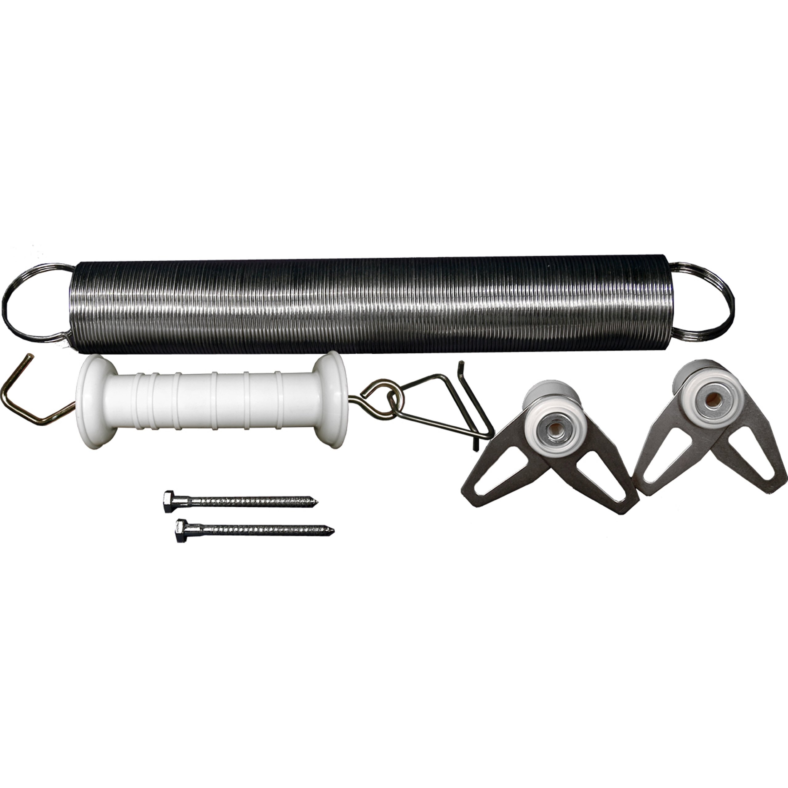 Powerfields R-14-W Spring Gate Kit, 24-Feet, White