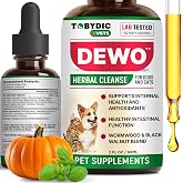 Cats &amp; Dogs Natural Broad Spectrum Intestinal Defense &amp; Digestive Liquid Herbal Support - Promotes Gut Health - Supplement Drops (Herbal Cleanse 2 oz)