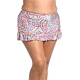 La Blanca Womens Skirted Hipster Bikini Swimsuit Bottom