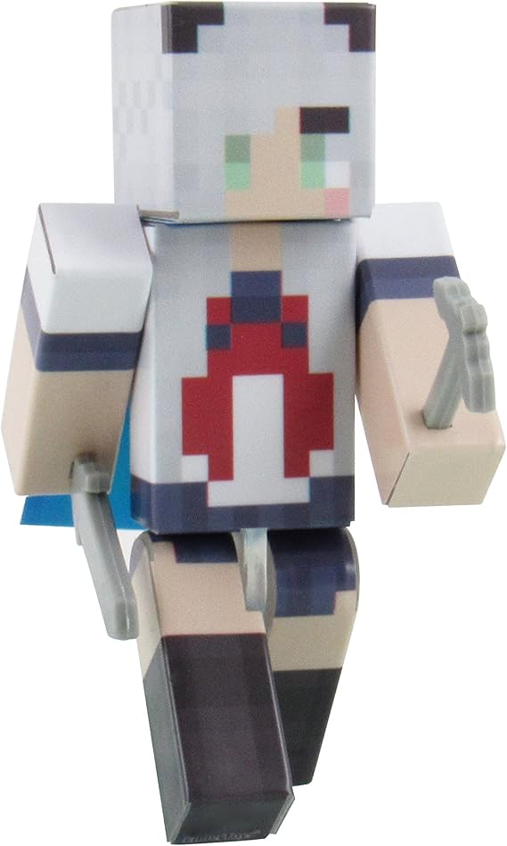 Amazon School Girlアクションフィギュアby Endertoys Not公式minecraftの製品 フィギュア ドール 通販