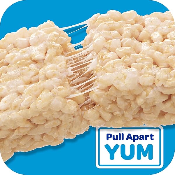 RICE KRISPIES TREATS MARSHMALLOW SNACK BAR, KIDS SNACKS, SCHOOL LUNCH, ORIGINAL, 2.2OZ BAR (12 BARS)