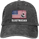 American Flag Casquette Hat Dad Trucker Flat Bill Baseball Cap for Men Women Vintage Adjustable
