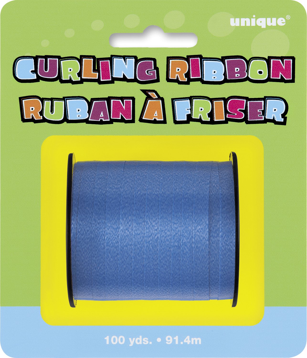 Royal Blue Curling Ribbon (91 Meters) 1 Count - Vibrant & High-Quality Ribbon, Ideal for Gift Wrapping, Decor & Crafting