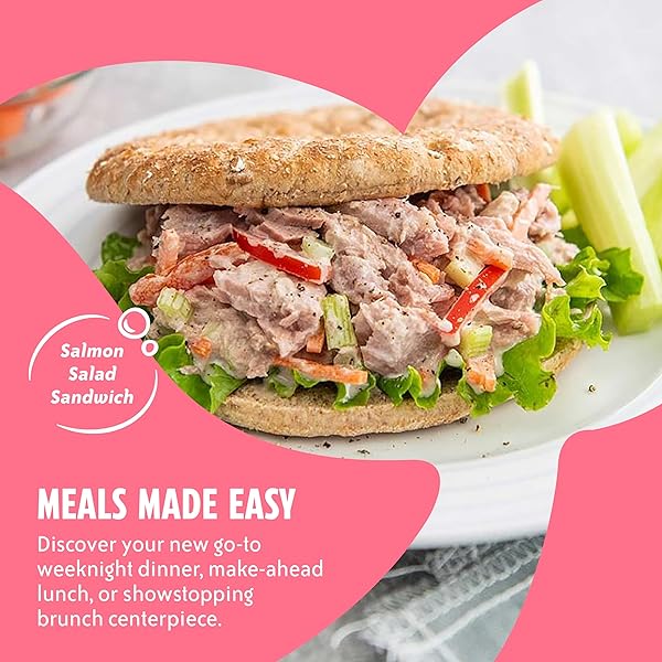 CHICKEN OF THE SEA ALASKAN PINK CANNED SALMON IN WATER, 5 OUNCE CANS, 4-COUNT – HIGH PROTEIN SKINLESS & BONELESS WILD CAUGHT SALMON – DELICIOUS WILD SALMON FOR BURGERS, PASTA, & MORE