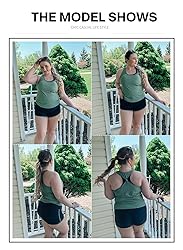 Aleumdr 3 Piece Athletic Tankini Swimsuits for