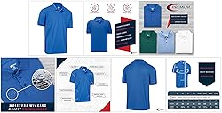 Premium Wear Men's High Moisture Wicking Polo T