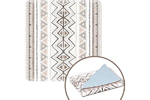 MILDPLUS Printed Washable Bed Pads 34"X36" Reusable Underpads Waterproof Mattress Protector Incontinence Bed Pads Pee Pads for Adults, Kids or Pets (Beige)