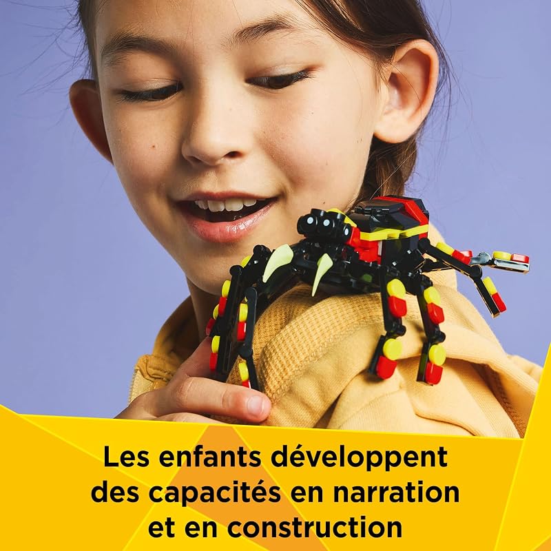 Creator 3-en-1 Animaux Sauvages : l’araignée surprenante 31159