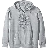Taurus Taurus Vintage Retro Zodiac Sign Zip Hoodie