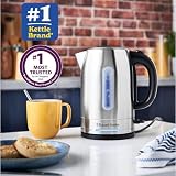 Russell Hobbs Electric Kettle 1.7L Quiet Boil Rapid Boil Brushed Steel view 2