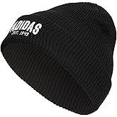 Adidas Mens Foundation Beanie, Standard Fit Cuffed Acrylic Knit Hat/Cap for Winter