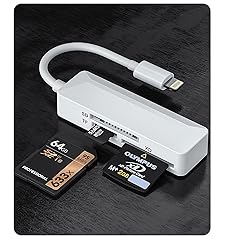 [Apple MFi Certified] SD Card Reader for