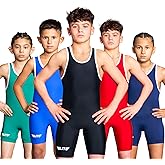 Elite Sports Kids Wrestling Youth Singlet, Standard Boys Wrestling Singlets