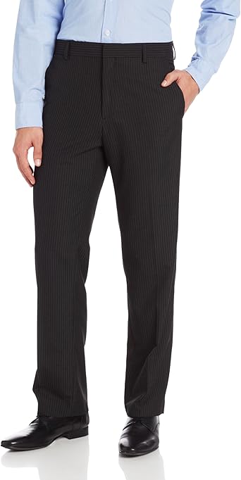 striped business pants