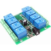 NOYITO 8-Channel Micro USB Relay Module USB Smart Control Switch USB Intelligent Control Switch