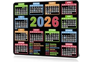 Mouse Pad with Stitched Edge, Computer Mouse Mat with Non-Slip Rubber Base, Mouse Pads for Computers Laptop Mouse 9.6x7.9x0.1