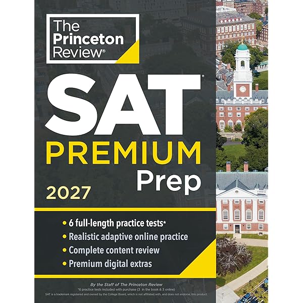 Princeton Review SAT Premium Prep, 2021: 8 Practice Tests + Review