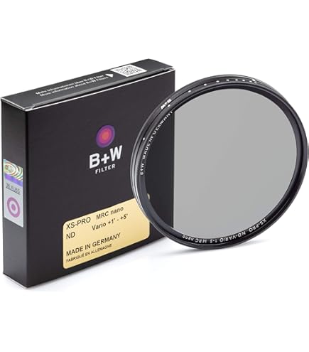 Amazon.com : B+W 52mm XS-Pro Digital Vario Neutral Density ND