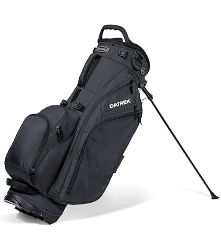 ゴルフキャディバッグ　DATREK　LITE　RIDER【15分割口】 NEW Datrek Golf Lite Rider Pro Cart Bag ZP 15-way Top - Navy