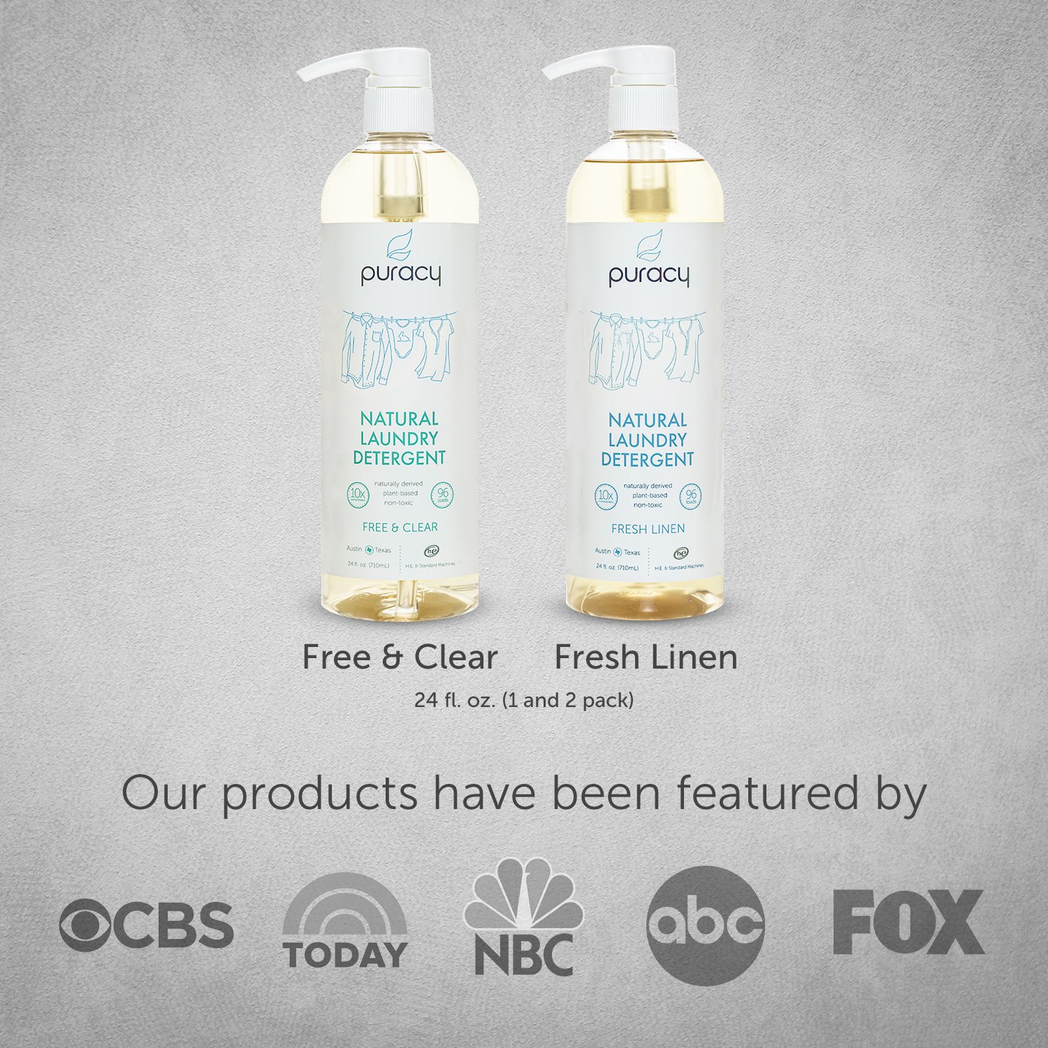 Puracy Natural Liquid Laundry Detergent, SulfateFree, THE BEST