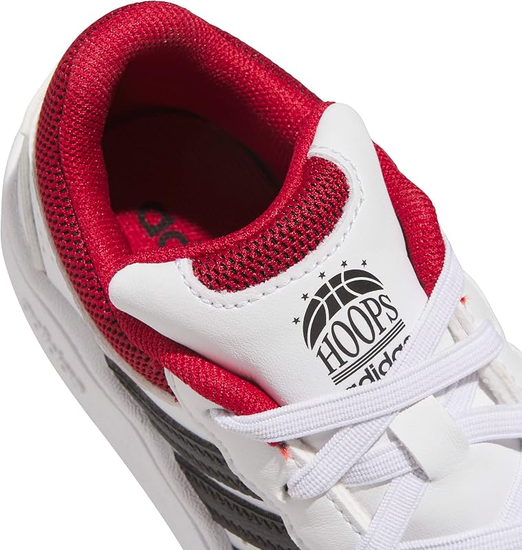Unisex Kinder Hoops Classic Shoes, FTWR White/Team Victory Red/Core Black, 29 EU — Foto 6 von 8