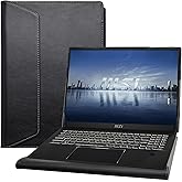 Alapmk Protective Case for Lenovo Yoga 7i 2-in-1 16 Gen 10/Yoga 7 2-in-1 16 Gen 10/Yoga 7 2-in-1 16AKP10 16ILL10,Case for MSI Bravo 15 B7ED/Stealth 16 Studio A13VG/Stealth A16 AI+ A3XVFG,Black