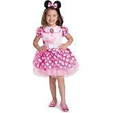 Disney Minnie Mouse Tutu Costume, Officially Licensed Disney Dress for Little Kids, Size 3T-4T