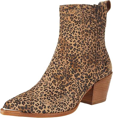 cheetah heeled booties