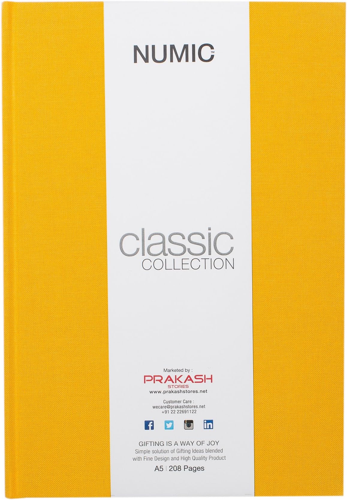 Numic Yellow Classic Collection Diary