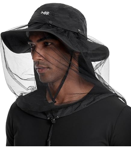 Chapeau Moustiquaire, Filet De Tête De Moustique, Moustiquaire De Tete