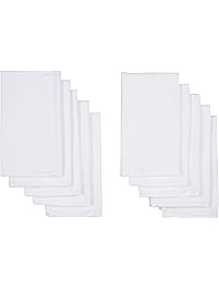 Gerber Birdseye 3-Ply Prefold Cloth Diapers, White, 10 Count