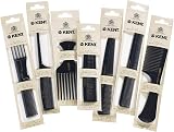 Kent SPC84 5-Prong Styling Fork Comb for Volume, Backcombing Thick Hair view 7