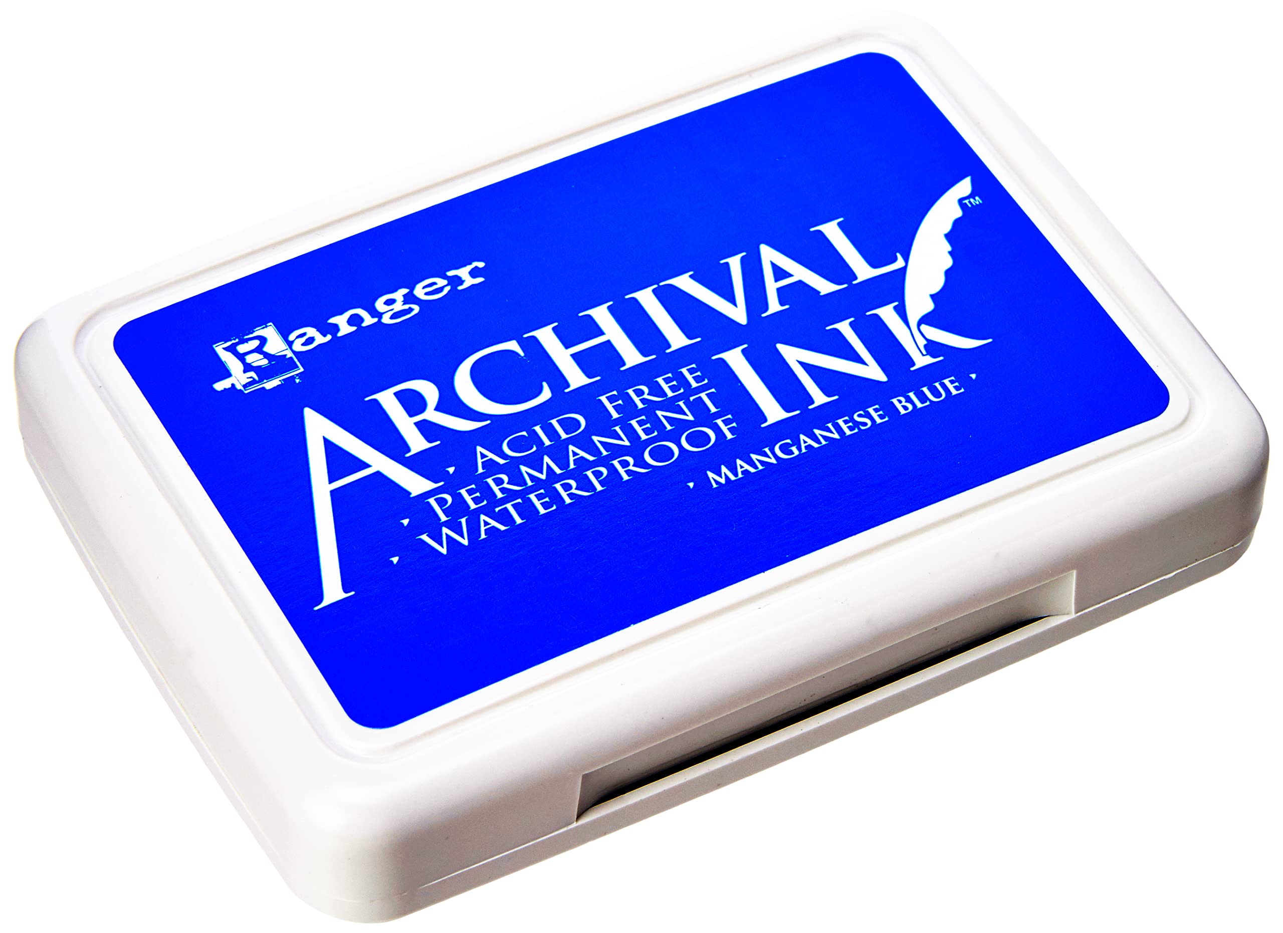 Ranger Archival ink Pad, Manganese Blue