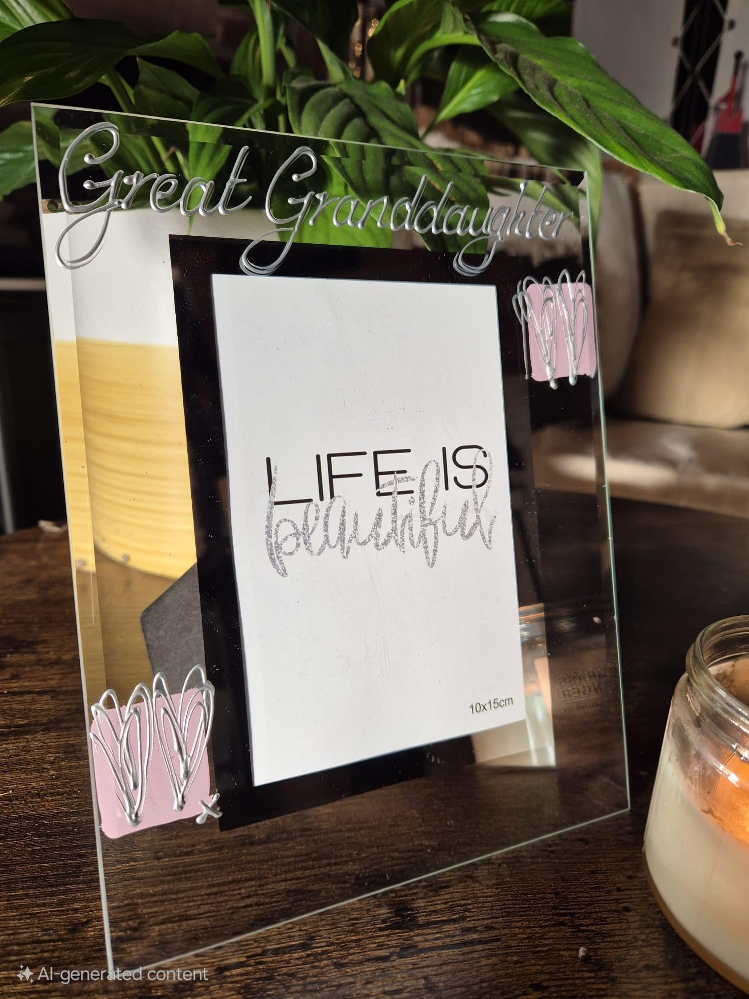 Great Granddaughter Photo Frame (P)(pink) — image 1