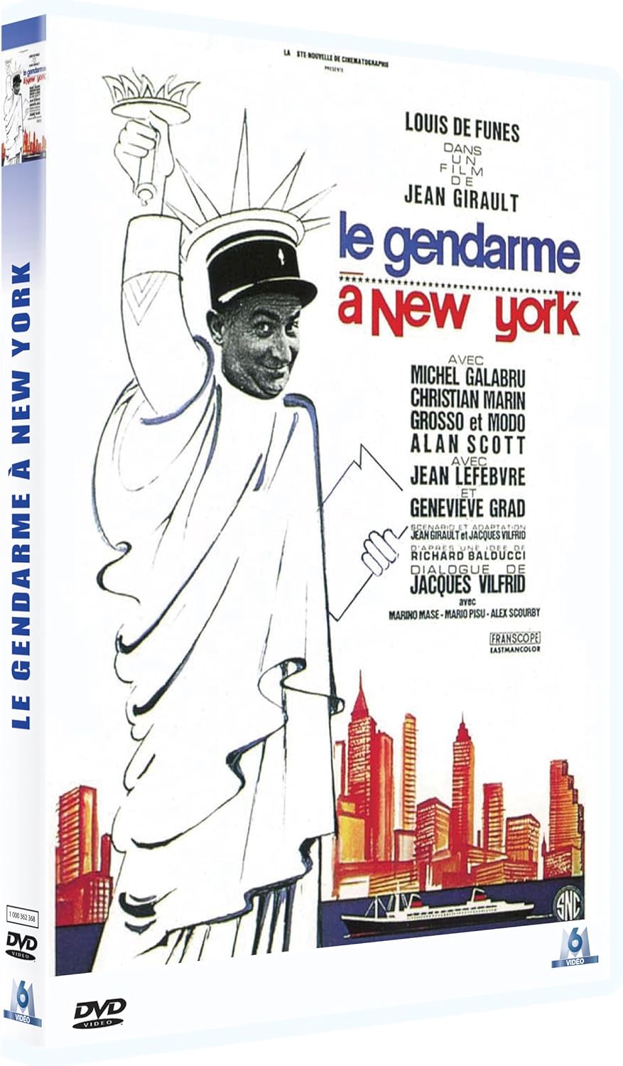 Le Gendarme à New York Jean Lefebvre Le Gendarme à New York: Amazon.fr: Louis de Funès, Michel Galabru, Jean