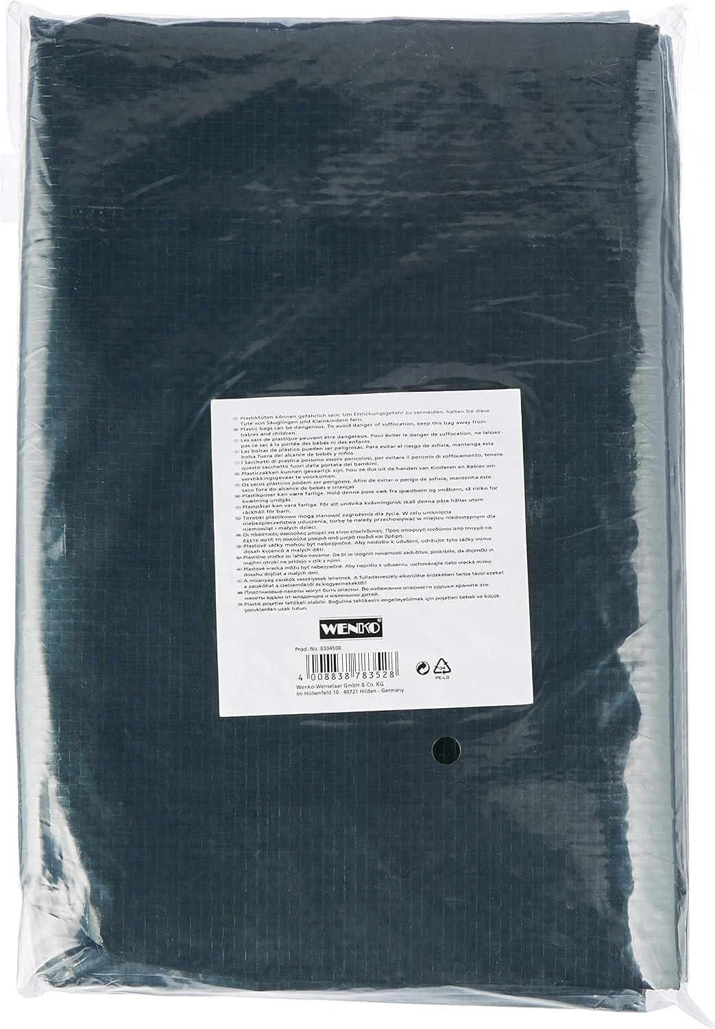 Maximex Multi-Tarpaulin Professional, Green, Black, 145 cm x 145 cm - Image 3