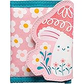 Stephen Joseph, Kids Unisex Wallet, Toddler Wallet for Boys and Girls with Applique Designs, Screen Printed Wallet with Zippered Coin Pocket, Mushroom