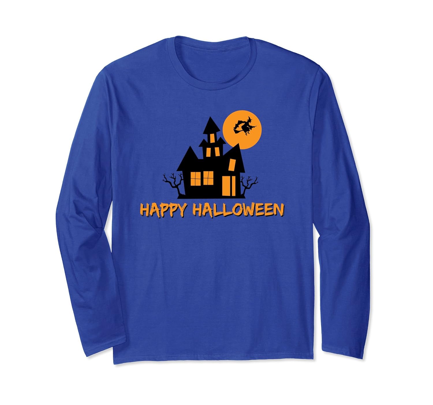 Happy Halloween - Funny Long Sleeve-Rose