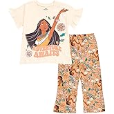 Disney Girls T-Shirt & Leggings Set Toddler to Big Kid Sizes (2T - 14-16)