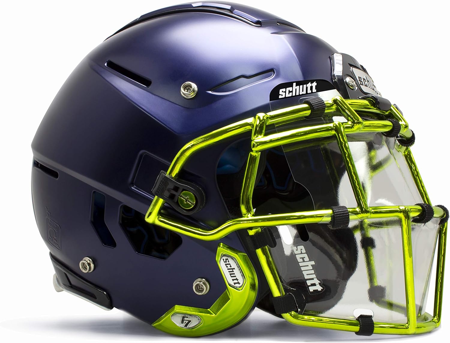 Schutt Splash Shield for Football Helmet Facemask - Improves Hygiene and Protects from Coughs, Sneezes, Spit and Sweat - Clear Non-Tinted for Easy Visibility, Lower Splash Shield, One Size : Sports & Outdoors