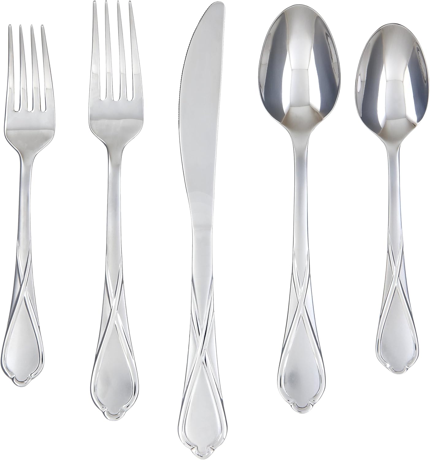 Cambridge Silversmiths Heather Sand 20Piece Flatware Set Amazon.ca