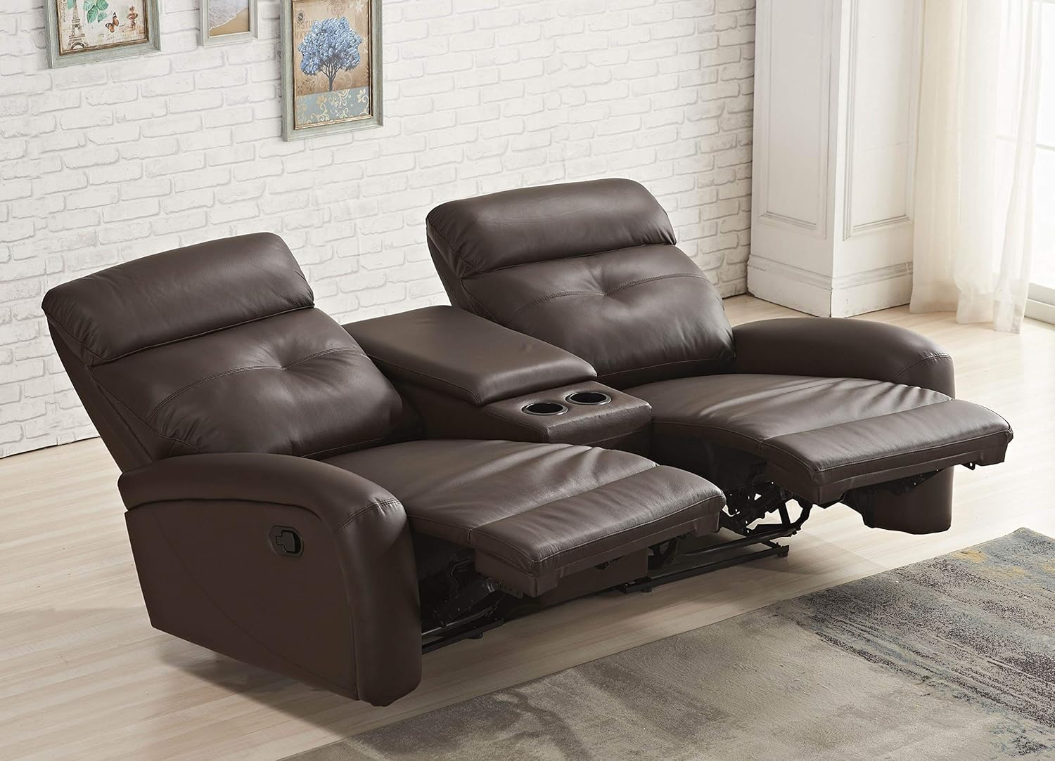 Mapo Möbel Ledersofa Kinosofa Relaxcouch Fernsehsofa 5130Cup2377