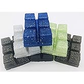 PLASTISOL Fishing Lure Making Plastic Cubes - Starter KIT 6 Pack - Over 16 oz (1 Pint) Total Resin