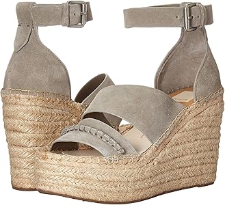 dolce vita lia suede wedge sandal