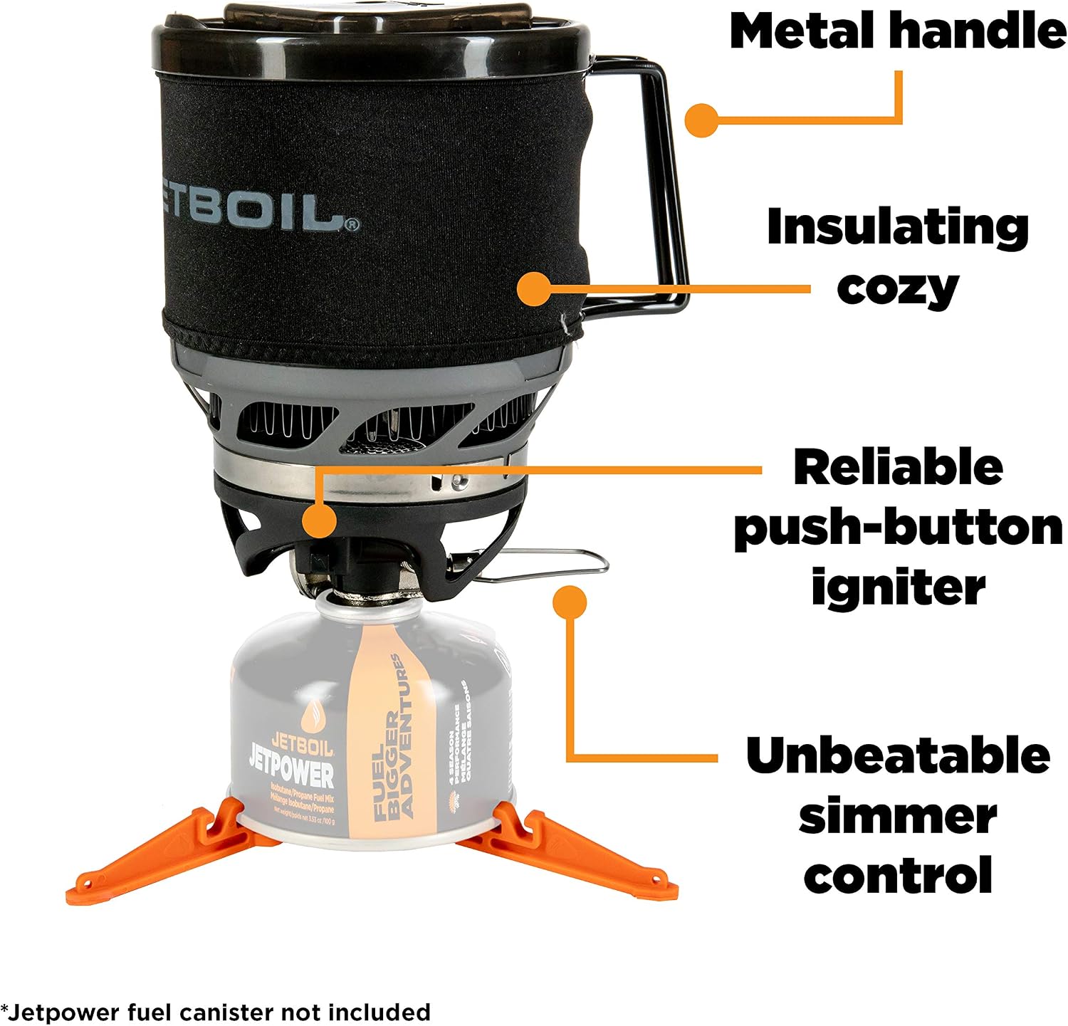 Jetboil - Minimo - Carbon Portable Stove, 1-2 People - Image 5