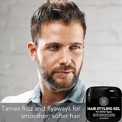Buy Hair Gel For Men Natural Ingredients And Chemical Free With Hydrating Aloe For Firm Healthy Hair By Pure Body Naturals 4 Fl Oz Online In Germany B01jhqkj8a