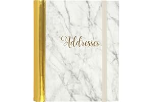 Marble Large Address Book