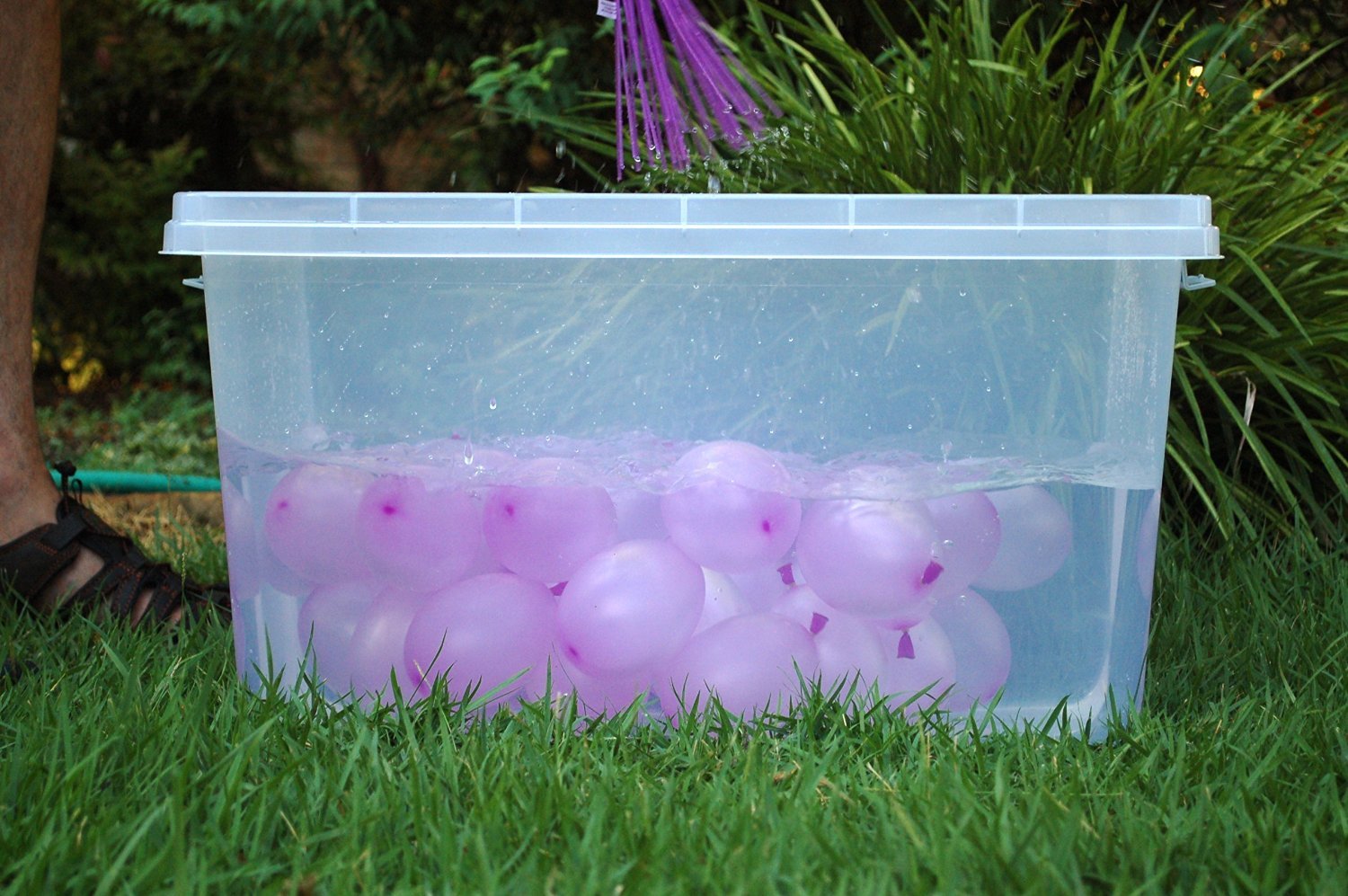 Bunch O Balloons – Instant Water Balloons –  Blue (3 bunches – 100 Total Water Balloons)