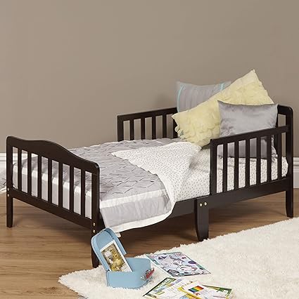 espresso toddler bed
